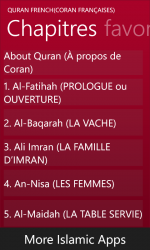 Capture 2 Quran French (Coran françaises) windows