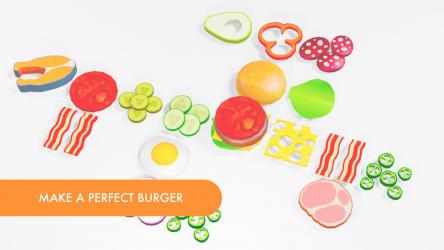 Captura 1 Stack the Burger - Cooking Puzzle Game: chef food maker and shift slices windows