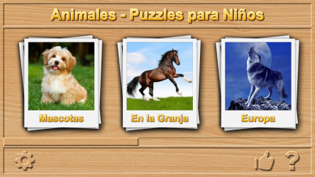 Captura 10 Animales - Puzzles para niños android