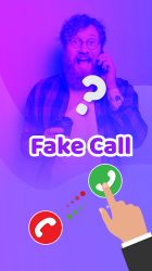 Screenshot 2 Fake call, prank call style OS android