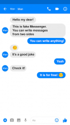 Screenshot 3 Fake messenger android