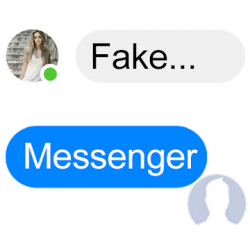 Captura 1 Fake messenger android