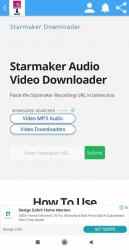 Captura de Pantalla 3 Starmaker AV downloader android