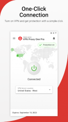 Screenshot 3 VPN Proxy One Pro android