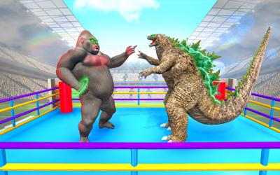 Captura de Pantalla 3 Godzilla vs King Kong Fight 3D android