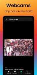 Captura de Pantalla 3 Webcams Online: IP câmeras ao vivo EUA USA e Terra android