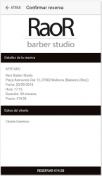 Captura de Pantalla 4 Raor Barber Studio android