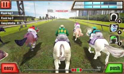 Captura de Pantalla 5 Carrera de caballos 3D android