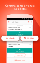 Captura de Pantalla 5 OUI.sncf : Billetes de Tren y Autobús para Francia android