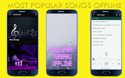 Captura de Pantalla 3 Lagu Barat Terbaru Offline android