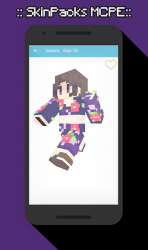 Captura de Pantalla 7 SkinPacks Sakura for Minecraft android