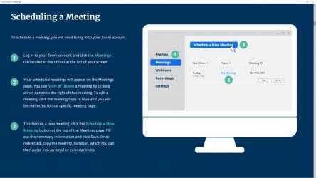 Captura 2 Guide for Zoom meetings app windows