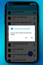 Screenshot 5 tonos de blues Para Celular Gratis android