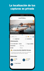 Screenshot 5 WeFish | Actividad de pesca, Diario y Materiales android