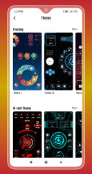 Screenshot 9 Compact Hitech Launcher: temas de ciencia ficción android
