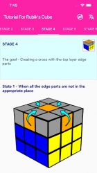 Captura de Pantalla 7 Tutorial para el Cubo de Rubik android
