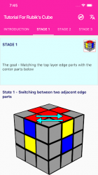 Screenshot 4 Tutorial para el Cubo de Rubik android