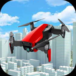 Screenshot 1 Future Drone Simulator - Drone Racing 3D android