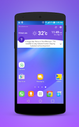 Captura de Pantalla 4 Launcher Theme for J5 2016 android