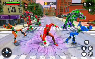 Screenshot 9 Super Light Speed Hero – Gangster Crime Simulator android