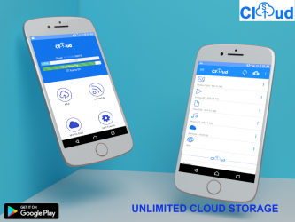 Captura de Pantalla 4 sCloud  - Unlimited FREE Cloud Storage & Backup android