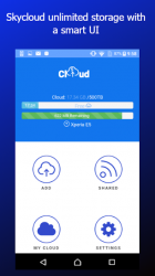 Captura de Pantalla 2 sCloud  - Unlimited FREE Cloud Storage & Backup android