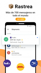 Screenshot 7 AfterShip Buscador de paquetes y compras en línea android