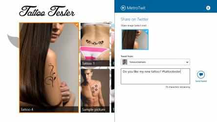 Screenshot 6 Tattoo Tester windows