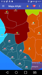 Screenshot 4 Mapa Afryki Free android