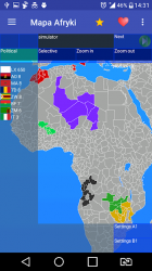 Captura de Pantalla 7 Mapa Afryki Free android