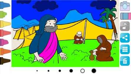 Captura de Pantalla 3 Bible For Kids: Simple Coloring Game windows
