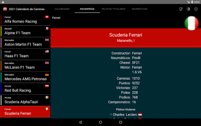 Screenshot 11 Calendario de Carreras 2021 android
