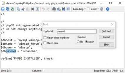 Screenshot 4 WinSCP windows