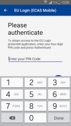 Screenshot 4 EU Login android