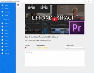 Captura 3 Easy To Use! Adobe Premiere Pro 2017 Guides windows