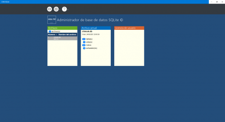 Screenshot 1 COM-SQLite windows