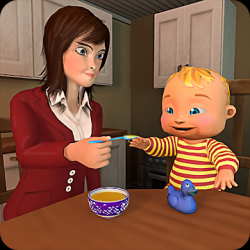 Captura 1 Mother Simulator 3D: Virtual Baby Simulator Games android