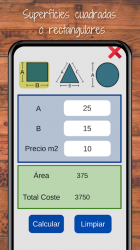 Screenshot 4 Calculadora metros cuadrados - calculadora area android