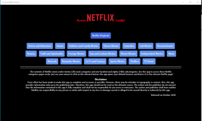 Screenshot 1 Access Netflix Easily! windows