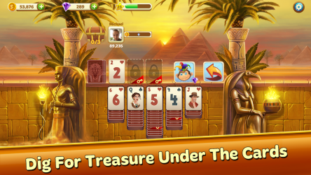 Screenshot 4 Solitaire Treasure Hunt android