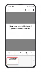 Screenshot 3 Benime - Whiteboard animation creator android