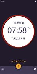 Screenshot 5 Clock Live Wallpaper android