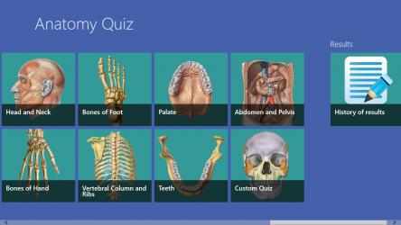 Captura 2 Anatomy Quiz windows