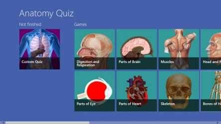 Screenshot 8 Anatomy Quiz windows