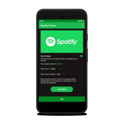 Captura 2 Cleanify: Cleaner for Spotify android