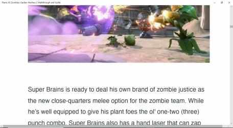 Captura de Pantalla 3 Plants VS Zombies: Garden Warfare 2 Walkthrough and Guide windows