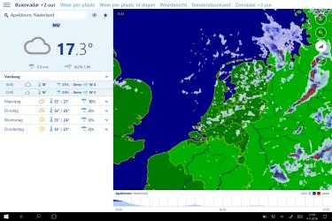 Screenshot 1 Buienradar.nl windows