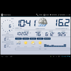 Screenshot 1 Estación meteorológica android