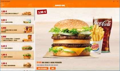 Imágen 1 Burger King España - Ofertas y promociones windows
