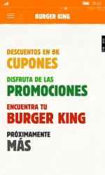 Screenshot 5 Burger King España - Ofertas y promociones windows